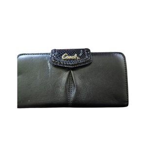 Coach Black Wallet